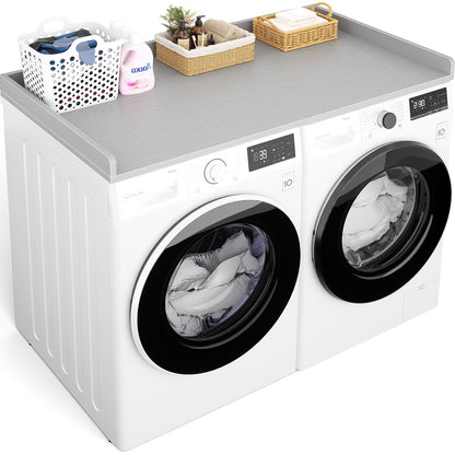 Washer and Dryer Countertop, Laundry Room Organization with Non-Slip Pads