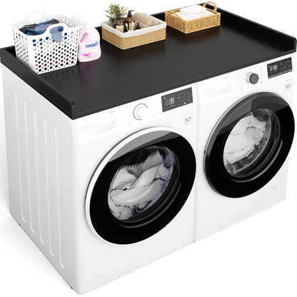 Washer and Dryer Countertop, Laundry Room Organization with Non-Slip Pads