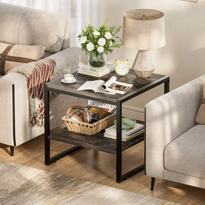 End Table, 20 Inch Square Side Table