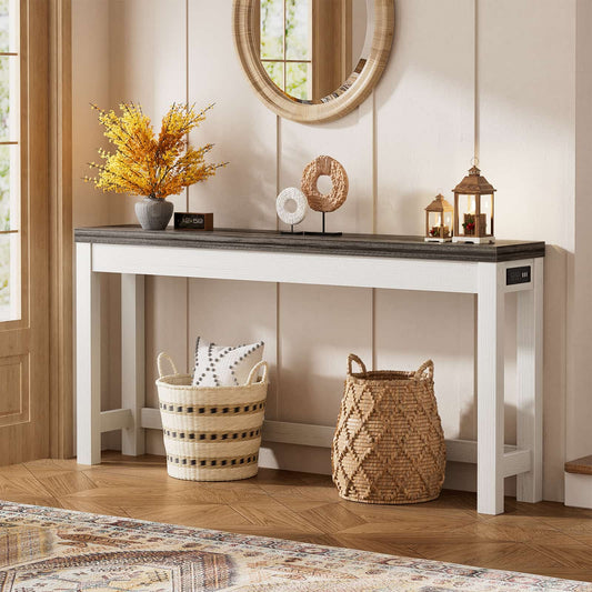 63" Console Tables for Entryway, Long Console Tables for Living Room