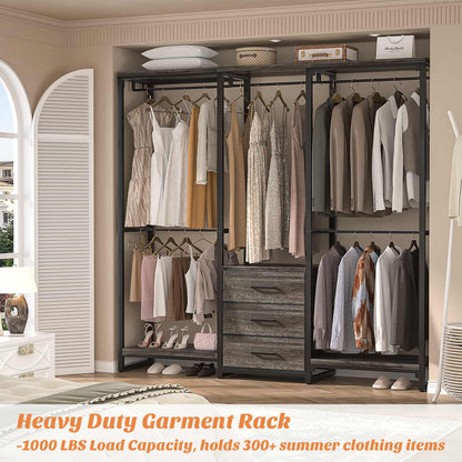 Garment Rack Heavy Duty Clothes Rack for Hanging Clothes