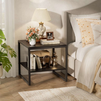 End Table, 20 Inch Square Side Table