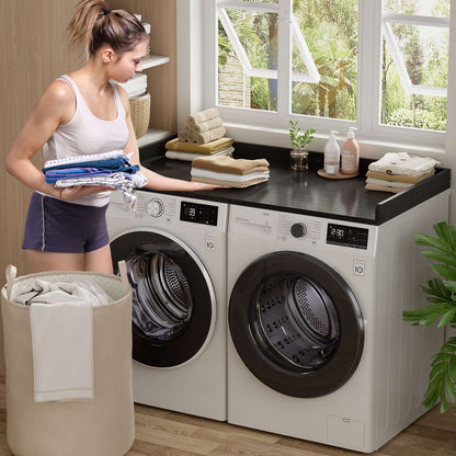 Washer and Dryer Countertop, Laundry Room Organization with Non-Slip Pads