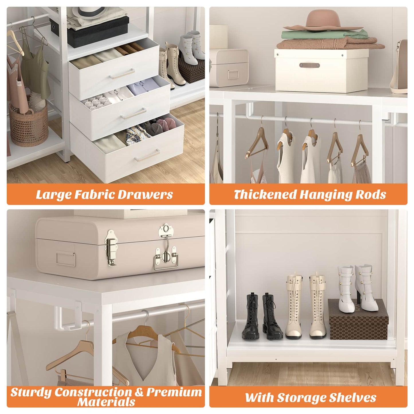Garment Rack Heavy Duty Clothes Rack for Hanging Clothes