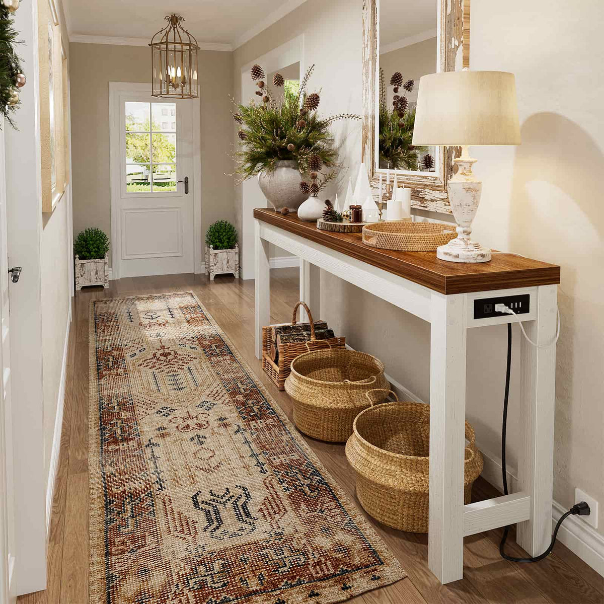 63" Console Tables for Entryway, Long Console Tables for Living Room