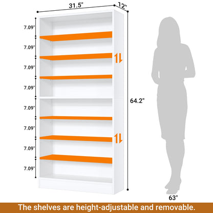 Tall Shoe Cabinet, 9-Tier Wood Shoe Storage Organizer