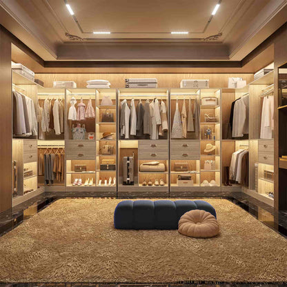 Freestanding Closet System with 3 Sets