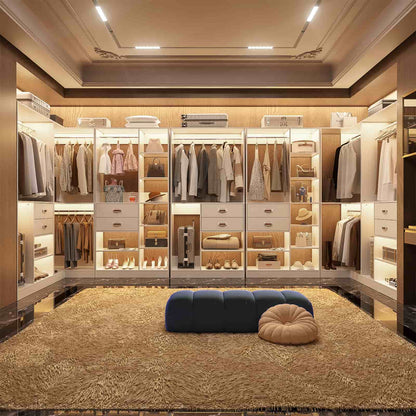 Freestanding Closet System with 3 Sets