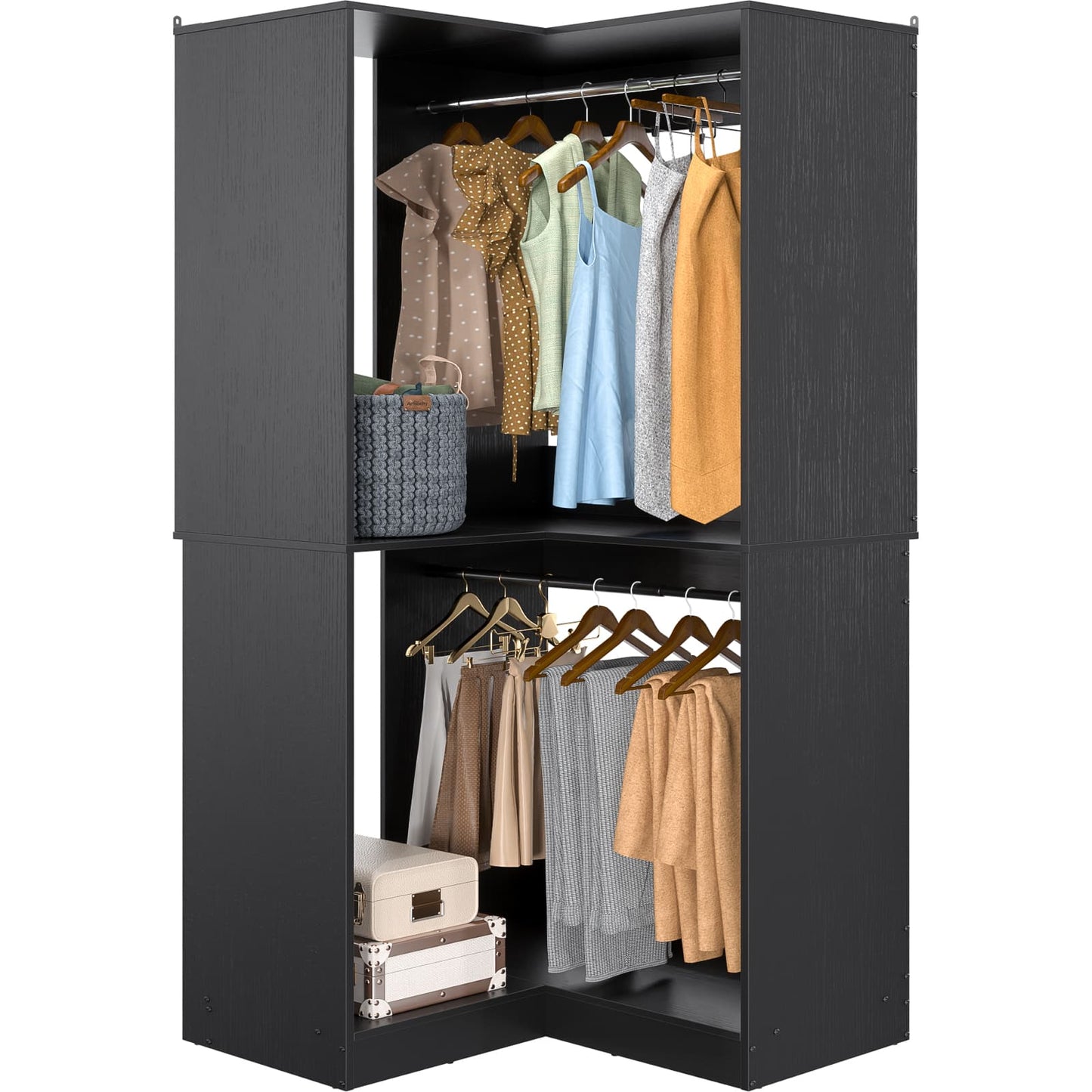 32 Inches Corner Closet System
