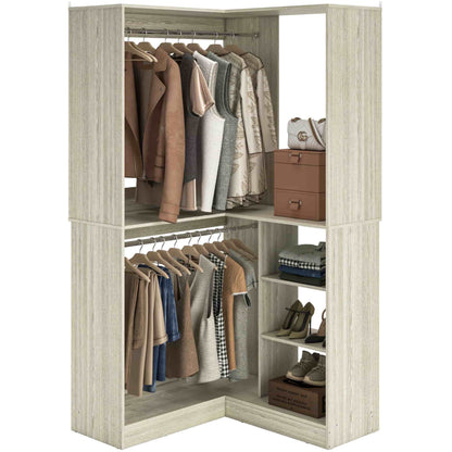 Homieasy Corner Closet System
