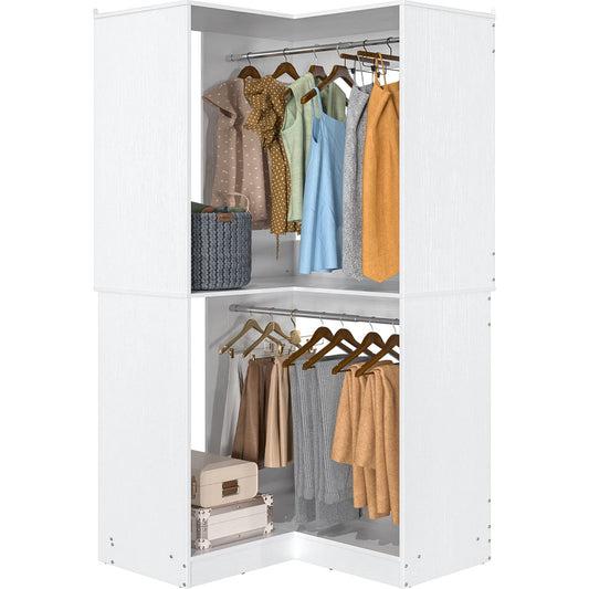 32 Inches Corner Closet System