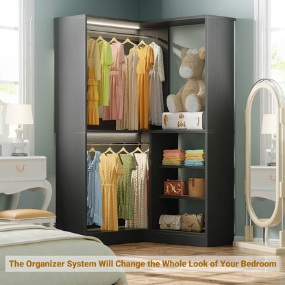 Homieasy Corner Closet System
