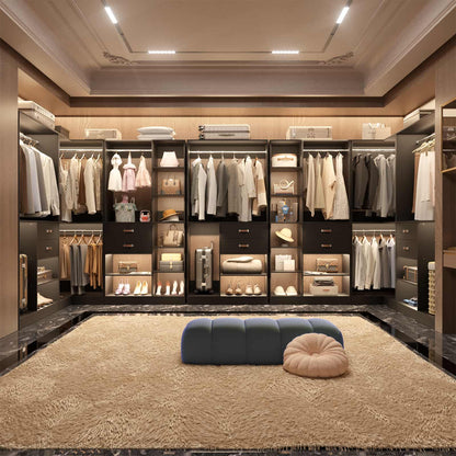 Freestanding Closet System with 3 Sets