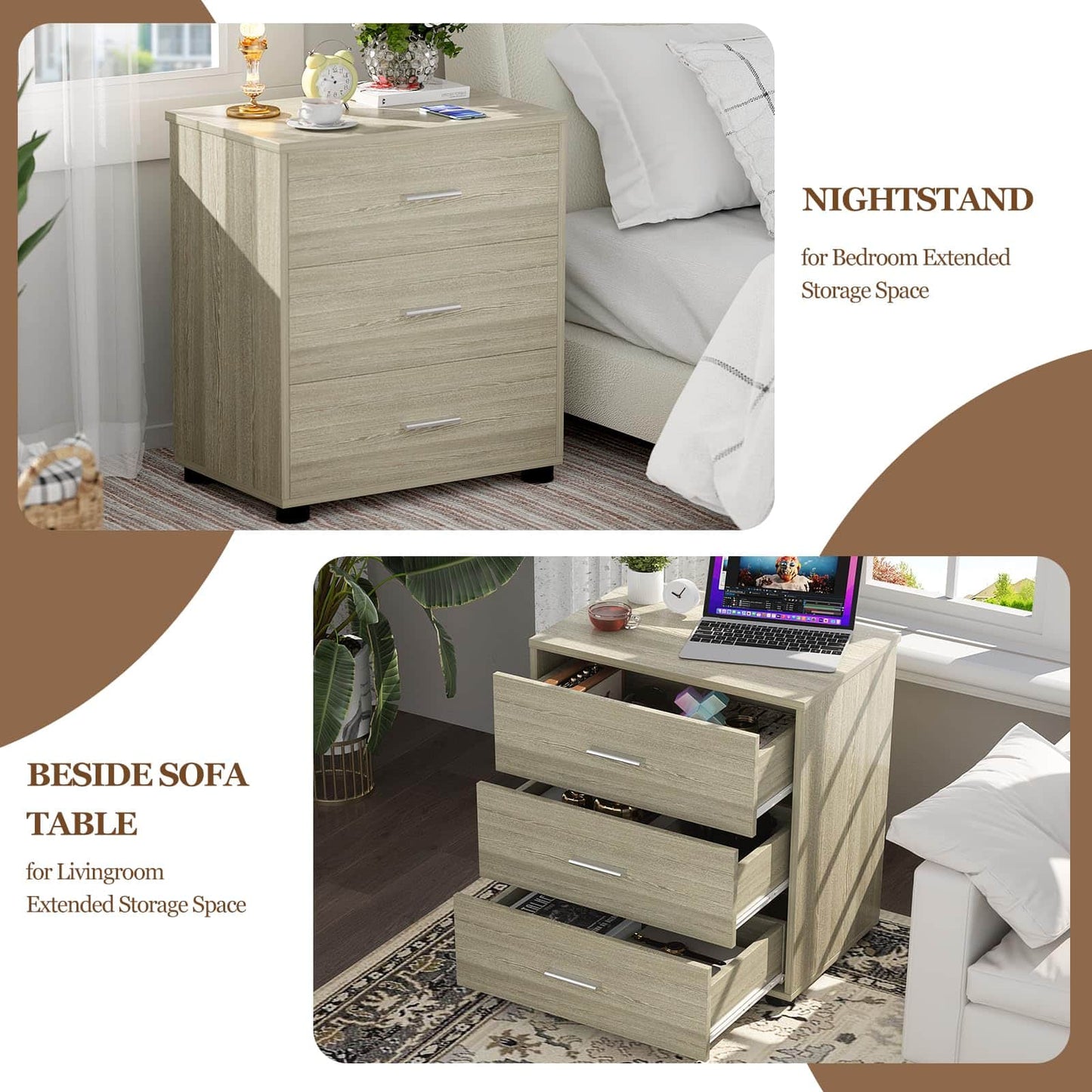 2-Pack Stackable Large Walk-in Closet Drawer System, Heavy-Duty Storage Organizer for Bedroom, Living Room & Closet