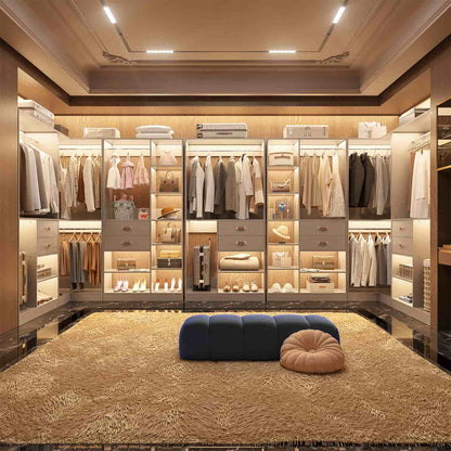 Freestanding Closet System with 3 Sets