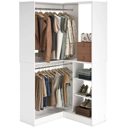 Homieasy Corner Closet System