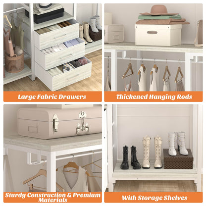 Garment Rack Heavy Duty Clothes Rack for Hanging Clothes