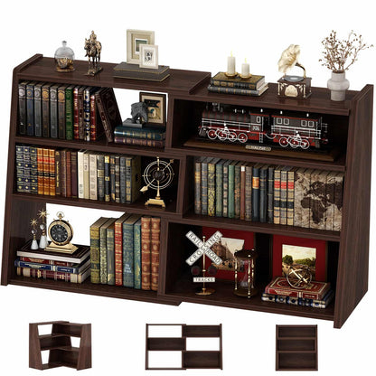 3-Tier Small Extendable Ladder Bookshelf