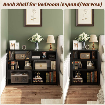 3-Tier Small Extendable Ladder Bookshelf