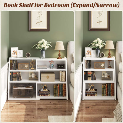 3-Tier Small Extendable Ladder Bookshelf