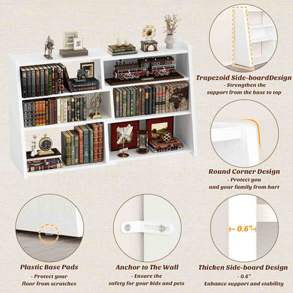 3-Tier Small Extendable Ladder Bookshelf