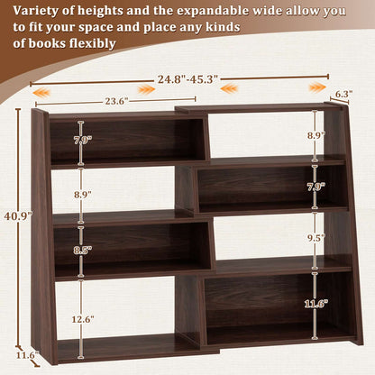 4-Tier Small Extendable Ladder Bookcsae