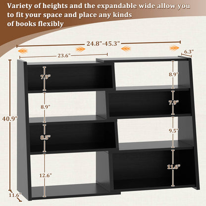 4-Tier Small Extendable Ladder Bookcsae