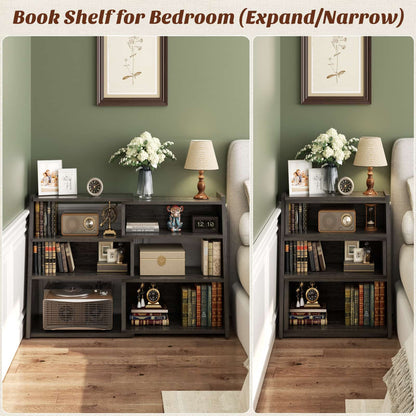 4-Tier Small Extendable Ladder Bookcsae