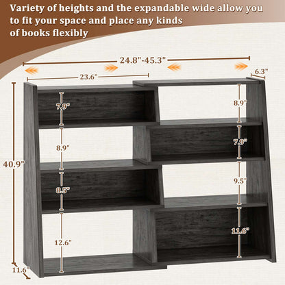 4-Tier Small Extendable Ladder Bookcsae