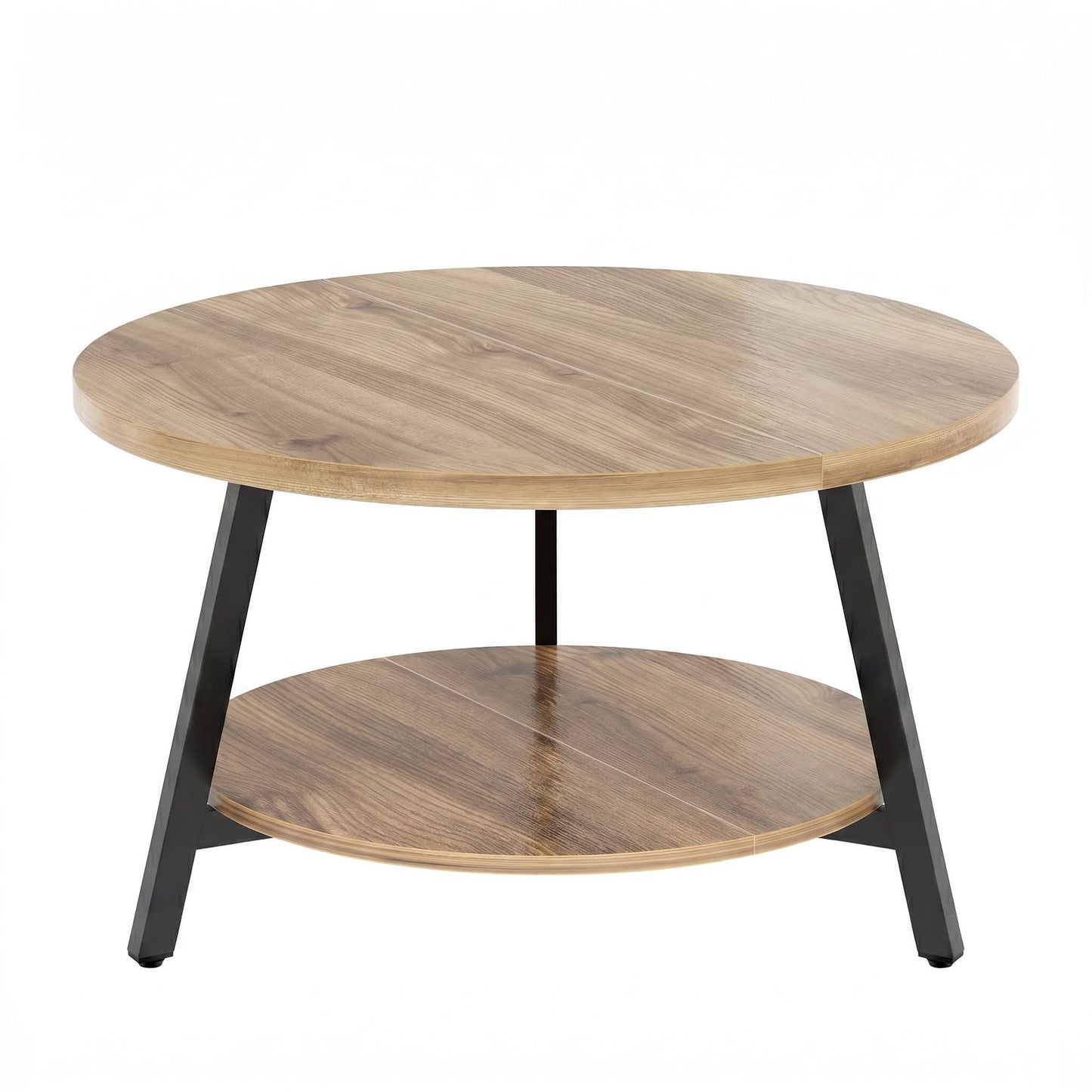 29.5'' 2-Tier Round Coffee Table