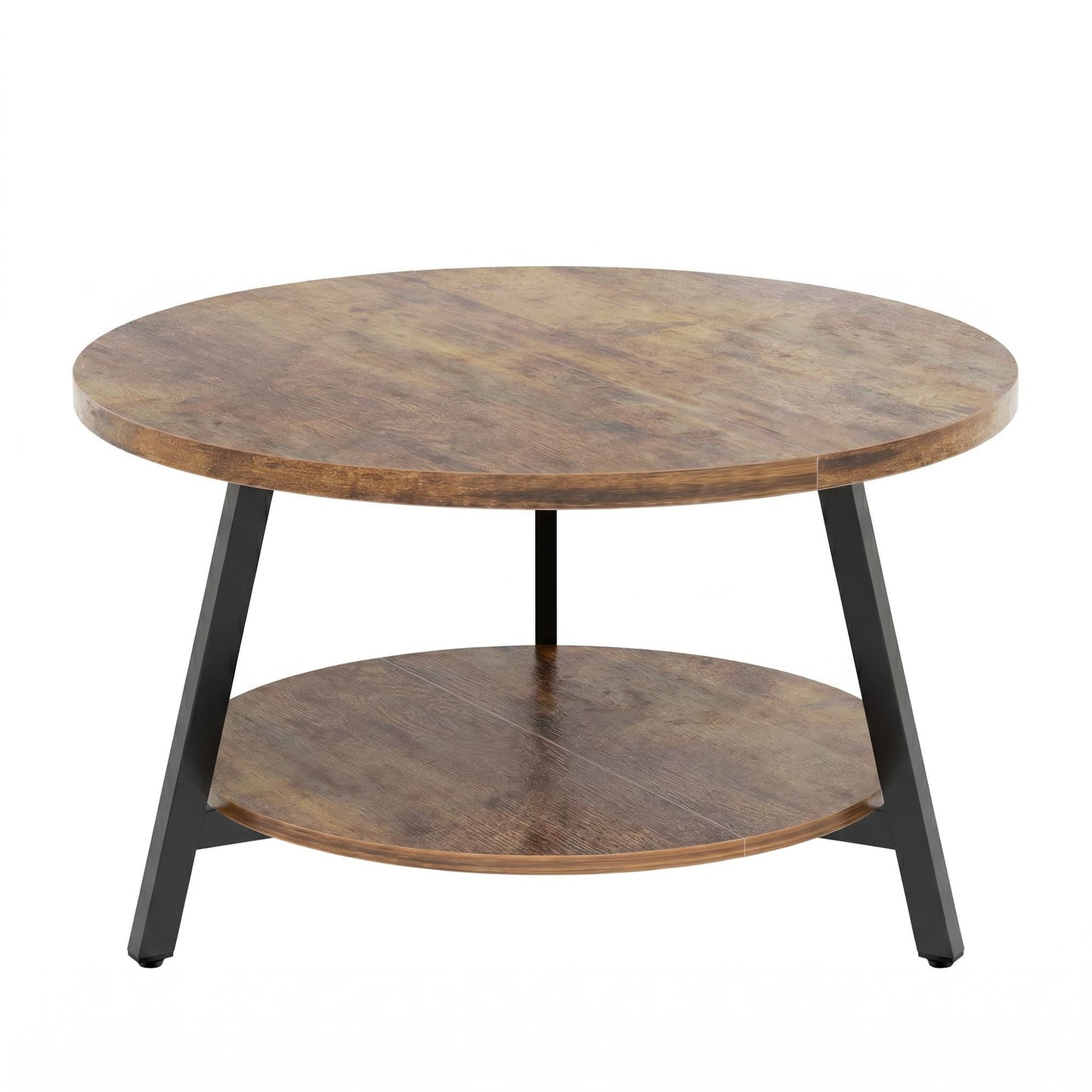 29.5'' 2-Tier Round Coffee Table