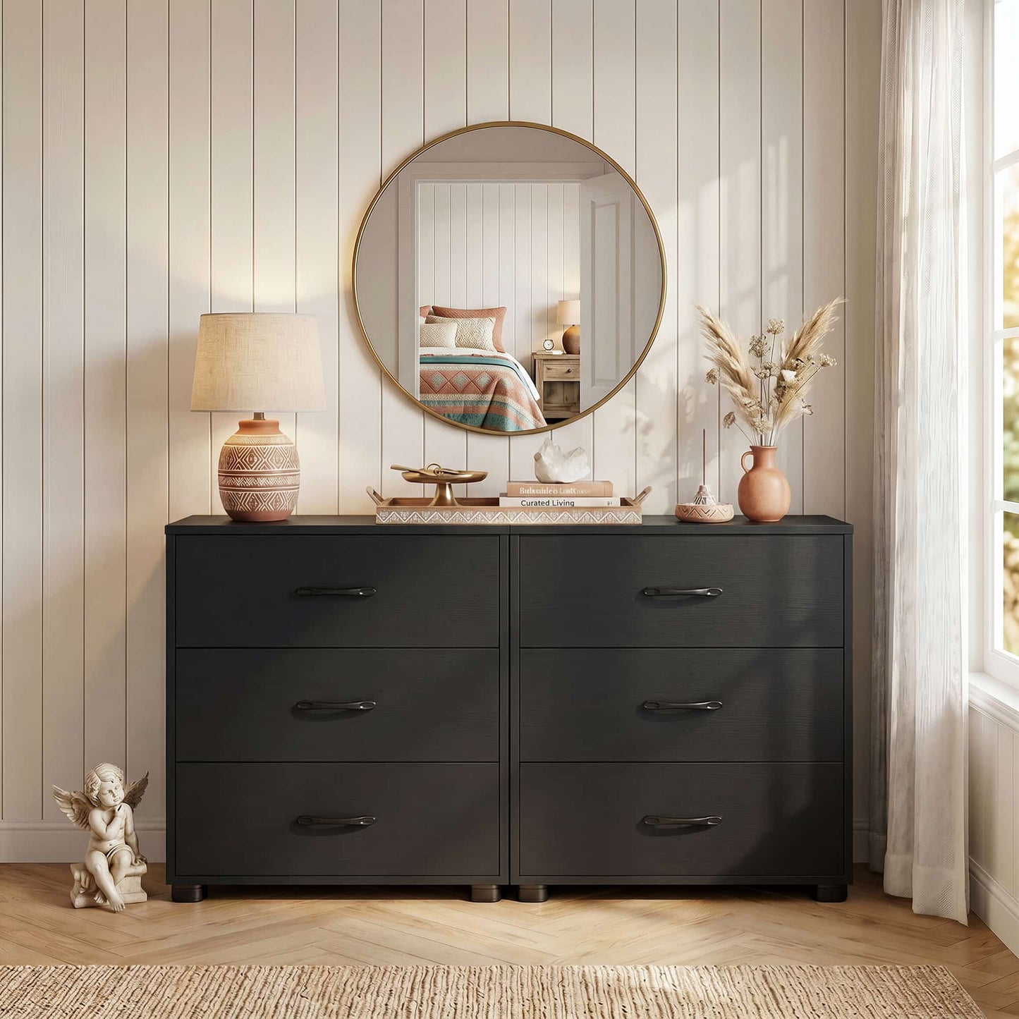 3 Drawer Dresser with Charging Station