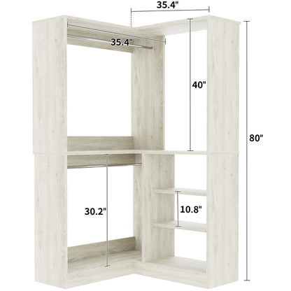 Homieasy Corner Closet System