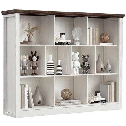 50" Wood Cube Storage Organizer