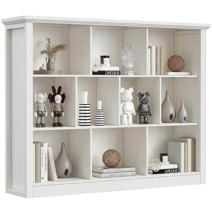 50" Wood Cube Storage Organizer