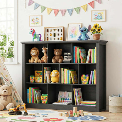 50" Wood Cube Storage Organizer