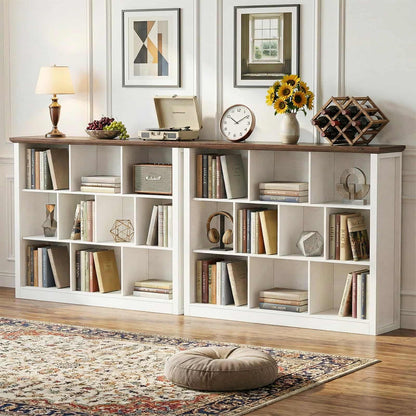 50" Wood Cube Storage Organizer