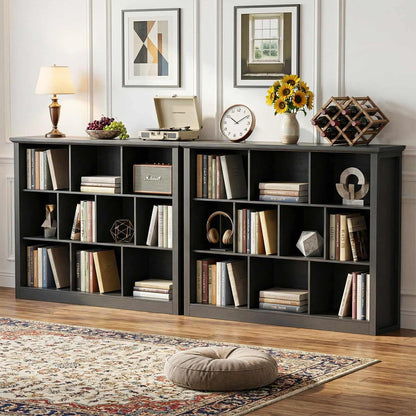 50" Wood Cube Storage Organizer